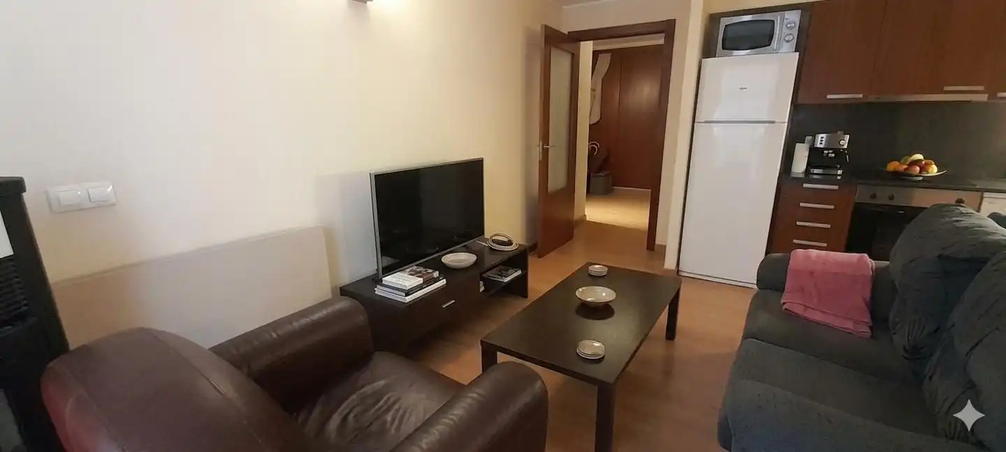 Sala de estar de Piso de alquiler en Canillo con Terraza y Amueblado