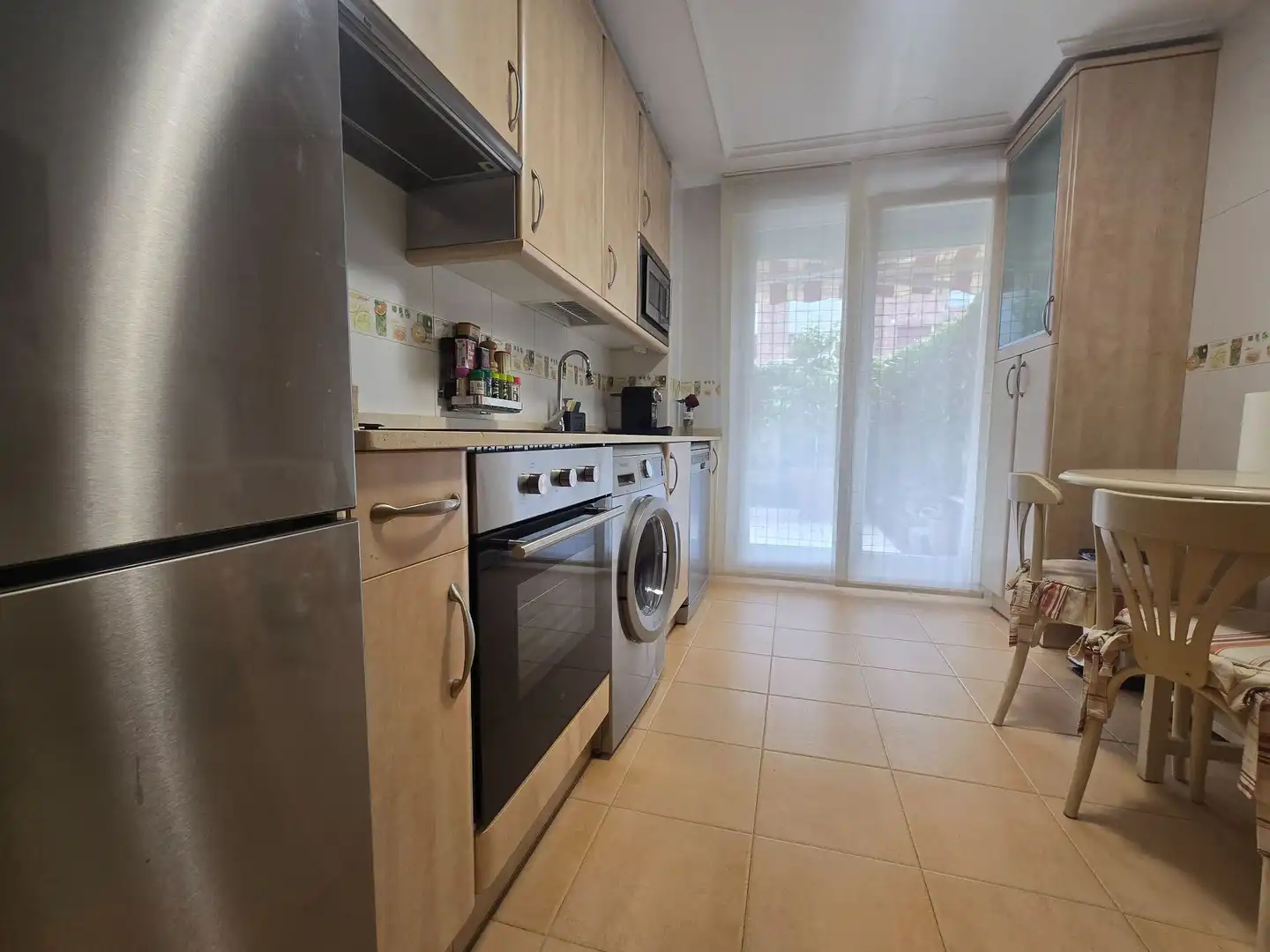 Cuina de Apartament en venda en Villamediana de Iregua amb Calefacció, Jardí privat i Terrassa