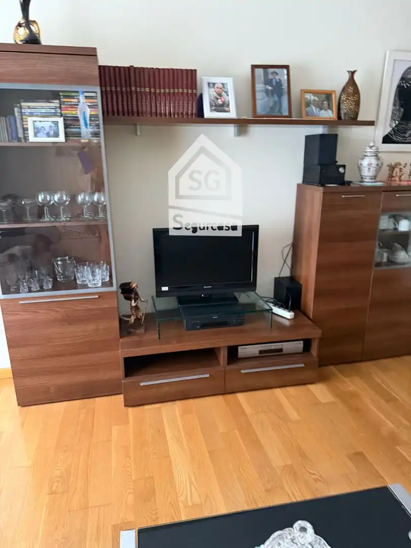 Living room of Flat for sale in Ourense Capital   with Heating, Terrace and Storage room