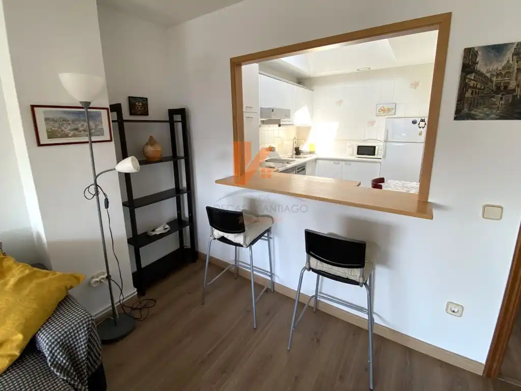Cocina de Piso de alquiler en Santiago de Compostela  con Amueblado