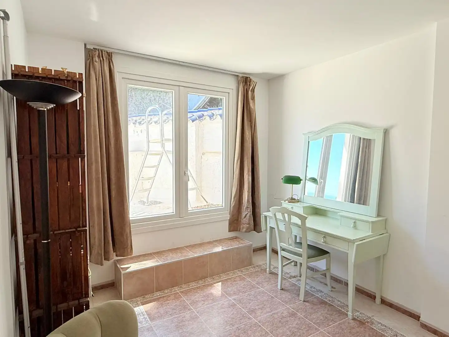 Dormitori de Casa o xalet en venda en Benalmádena amb Aire condicionat, Jardí privat i Terrassa