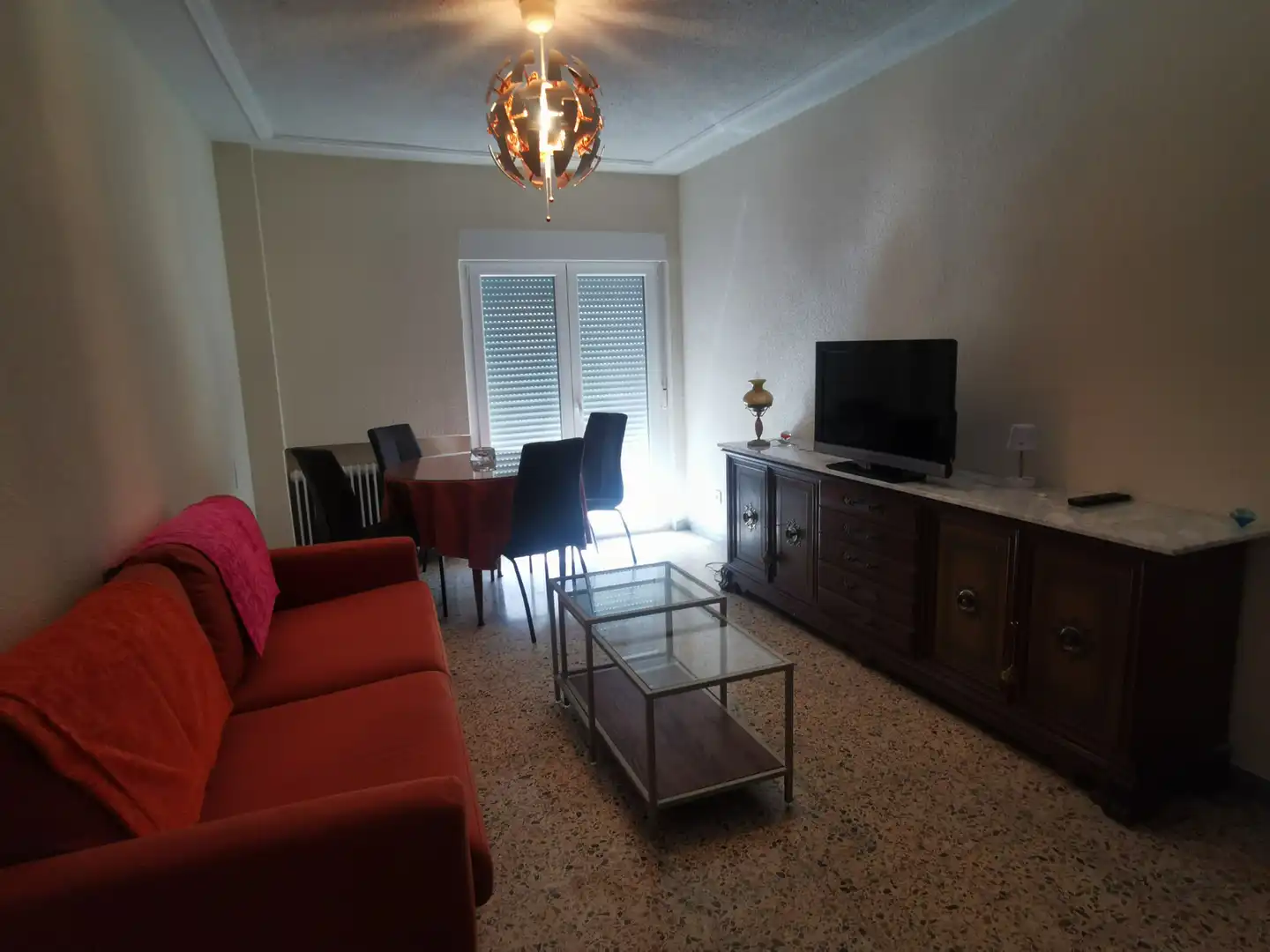 Wohnzimmer von Wohnung zur Miete in Salamanca mit Heizung, Möbliert und Ofen