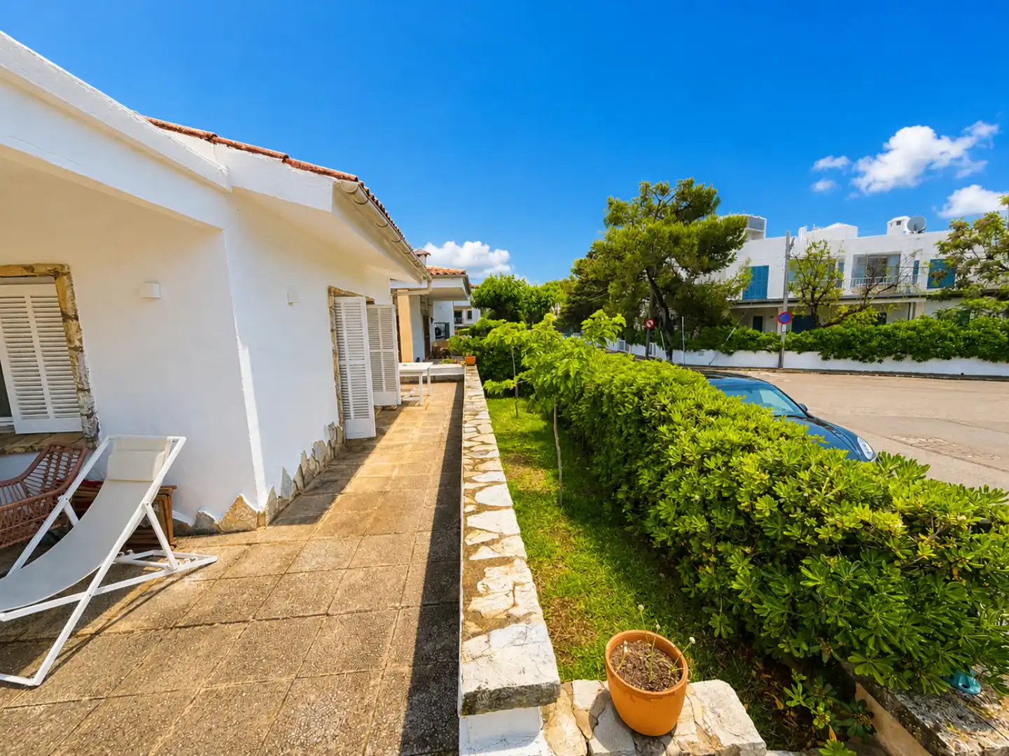 Vista exterior de Casa o xalet de lloguer en Alcúdia amb Aire condicionat, Calefacció i Terrassa