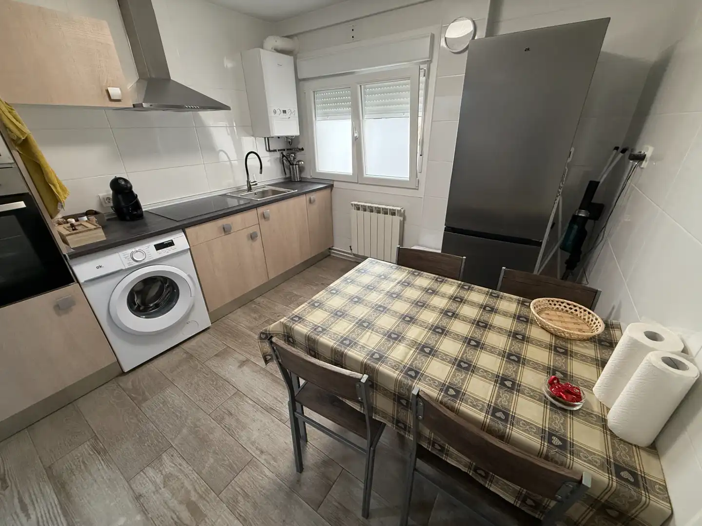 Kitchen of Flat for sale in Gijón   with Heating and Furnished