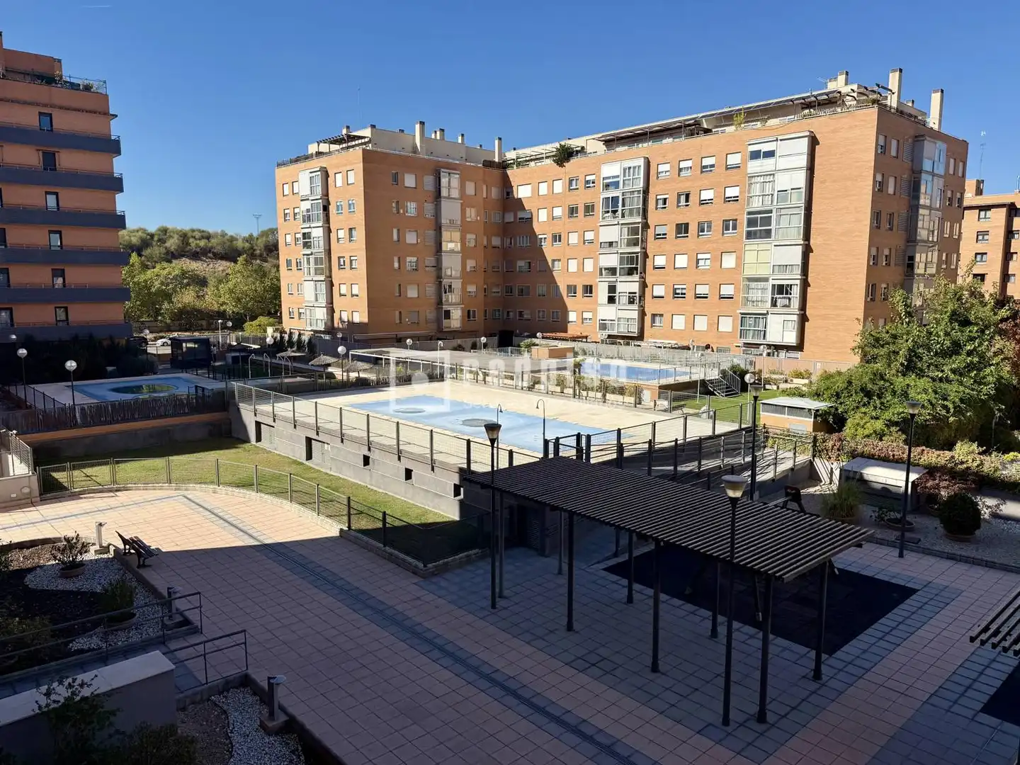 Vista exterior de Pis de lloguer en Madrid amb Aire condicionat, Calefacció i Jardí privat