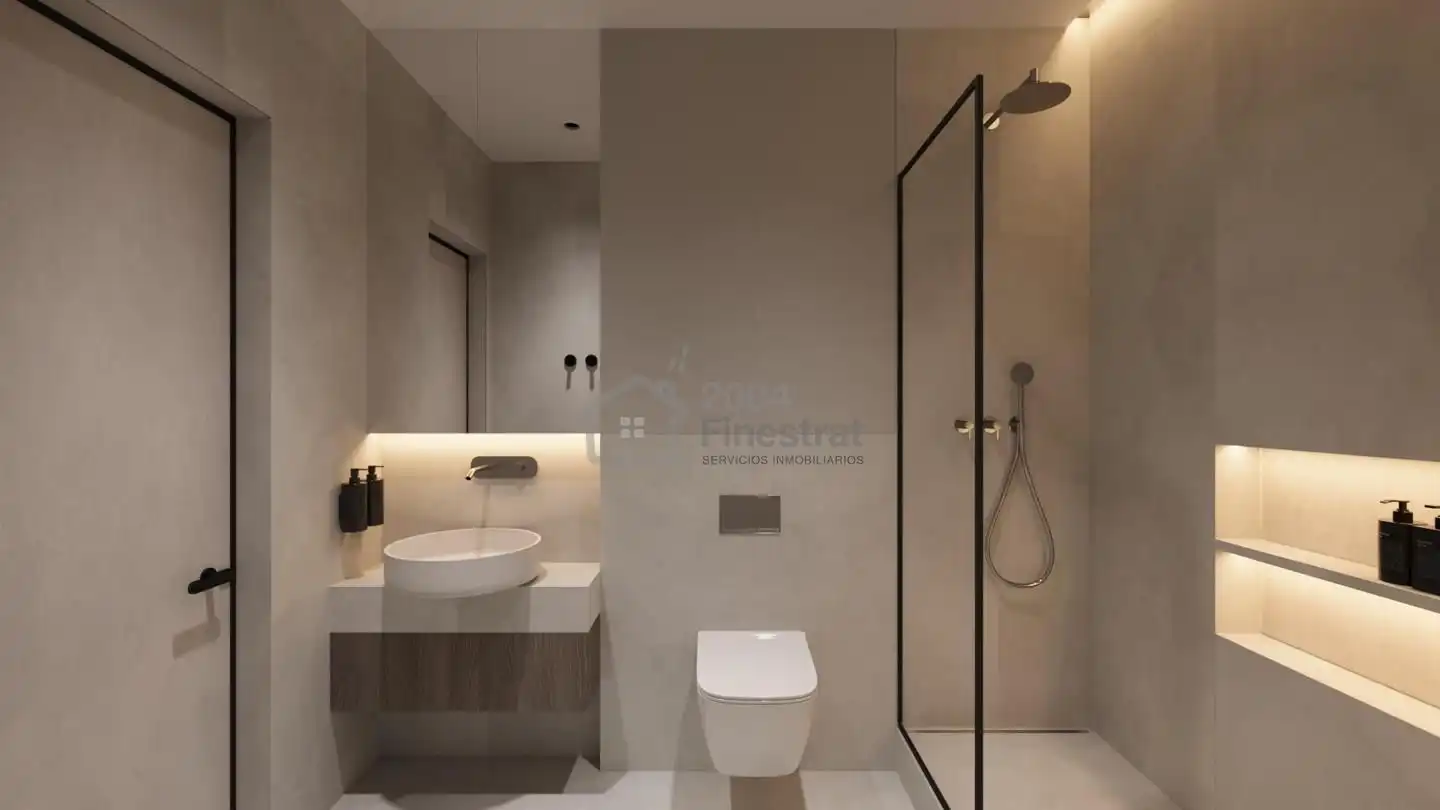 Baño de Dúplex en venta en Villajoyosa / La Vila Joiosa con Aire acondicionado y Amueblado