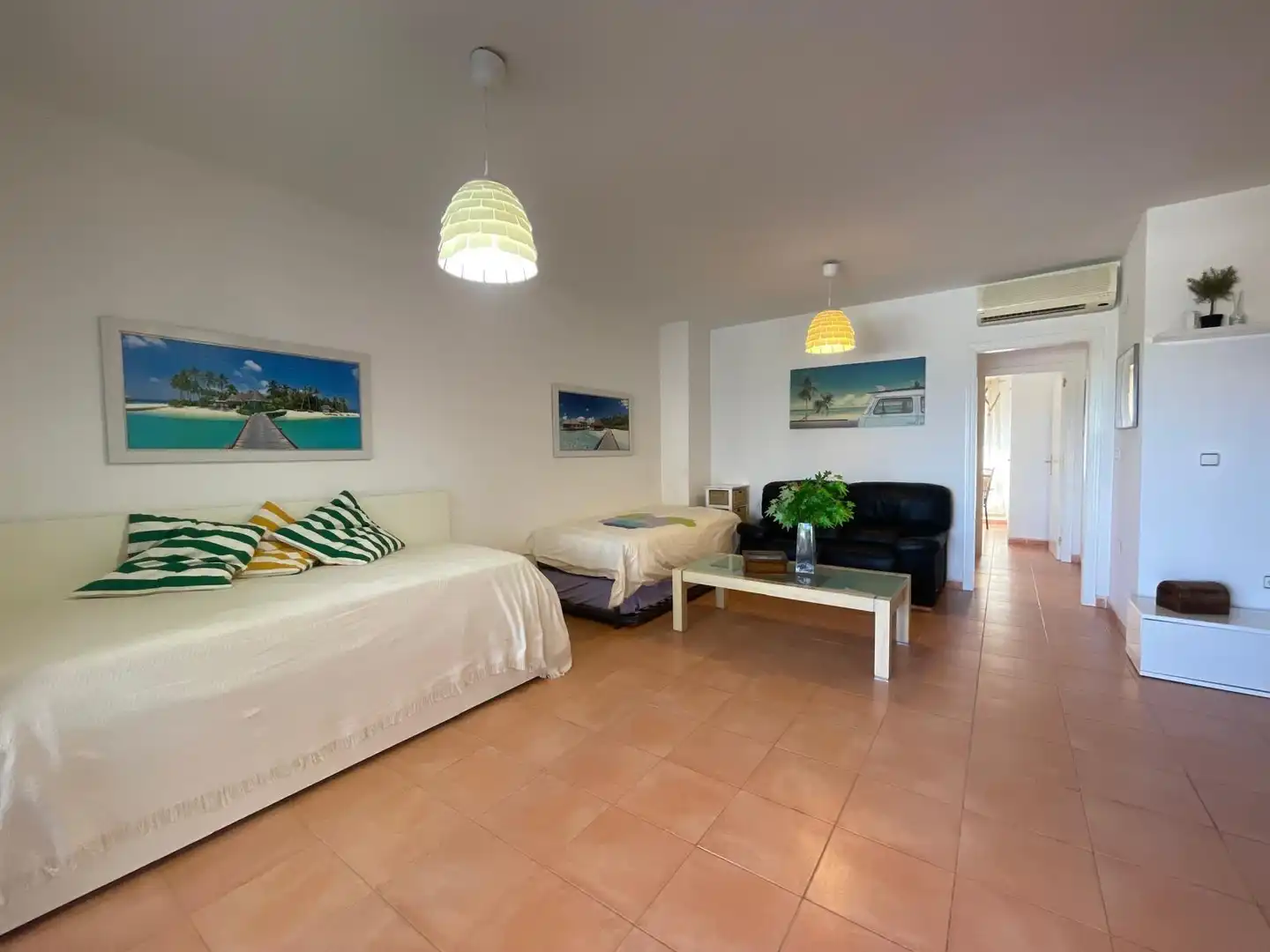 Sala d'estar de Pis de lloguer en Cartagena amb Moblat