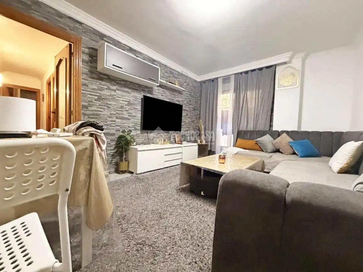 Living room of Flat for sale in Madrid  with Air Conditioner and Terrace