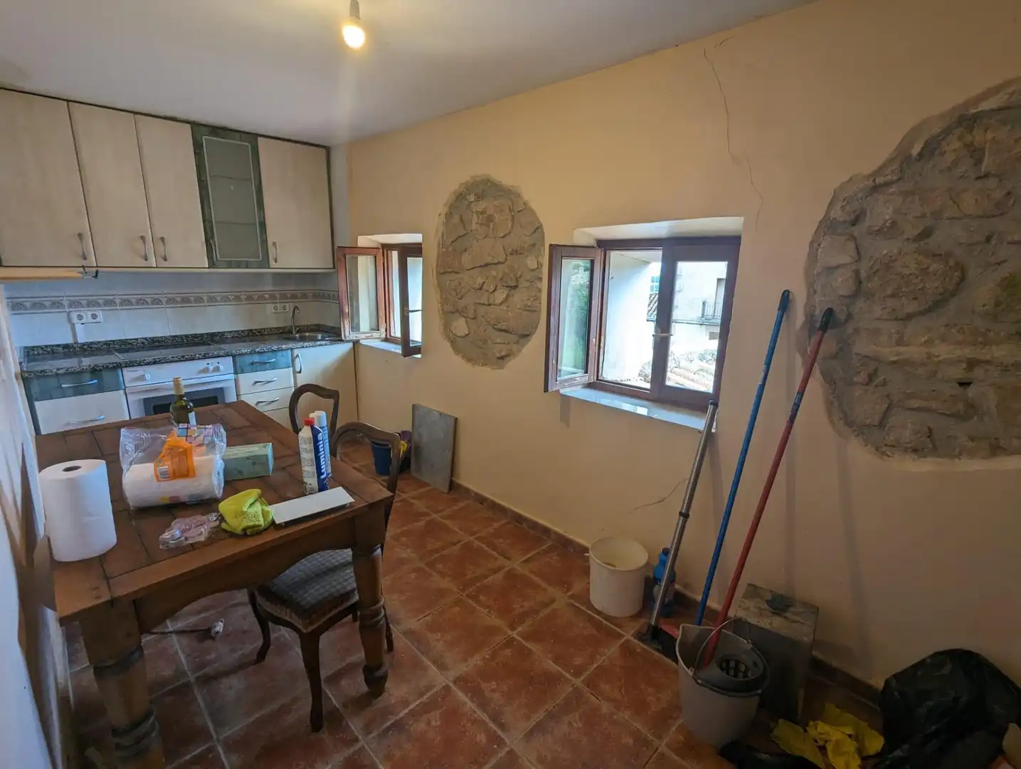 Cocina de Casa o chalet en venta en Morentin con Calefacción
