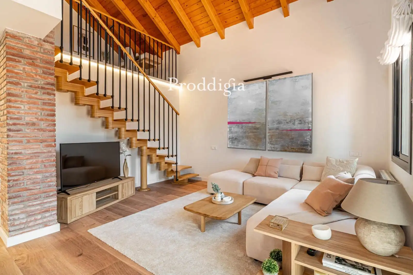 Living room of Houses for rent in Sant Cugat del Vallès  with Air Conditioner, Swimming Pool and Alarm