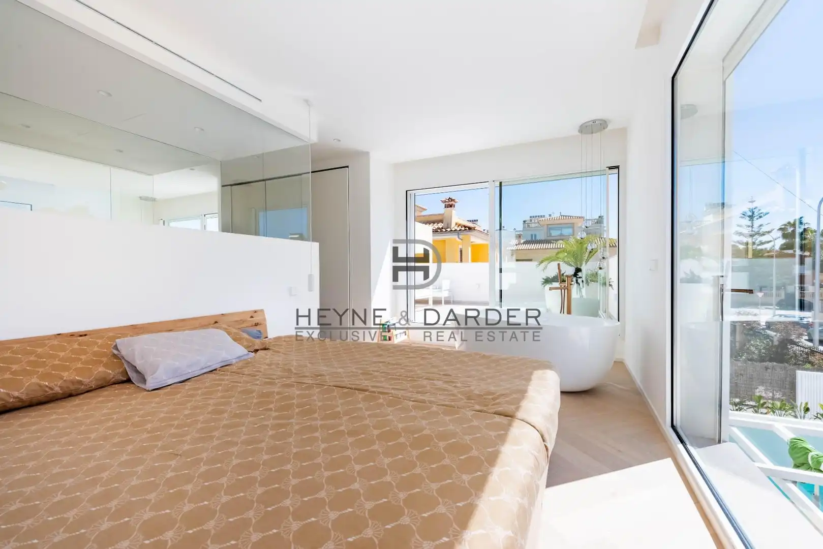 Dormitori de Casa o xalet en venda en  Palma de Mallorca amb Aire condicionat, Calefacció i Jardí privat