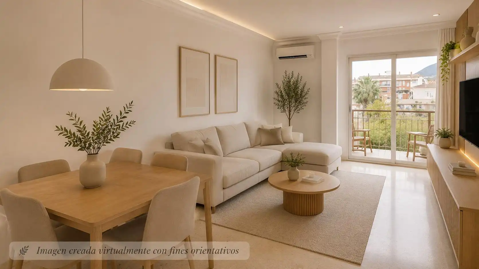 Sala de estar de Piso en venta en Benalmádena