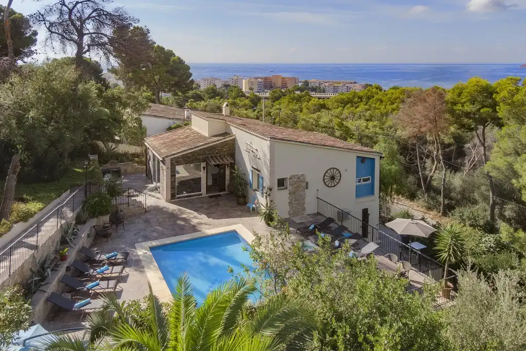 Jardín de Casa o chalet en venta en Calvià con Aire acondicionado, Jardín privado y Terraza