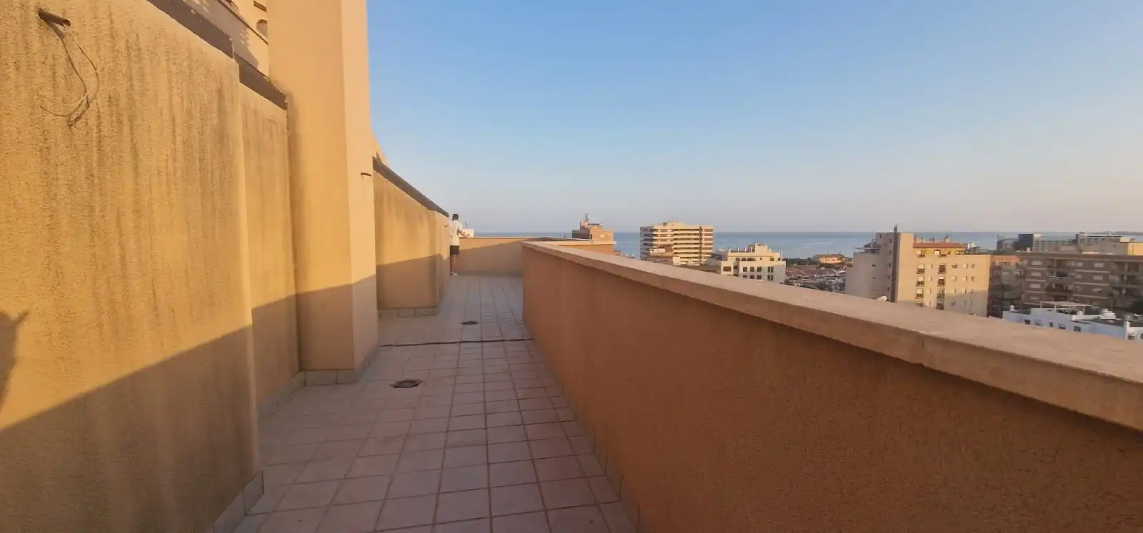 Terrasse von Dachboden zum Verkauf in Roquetas de Mar