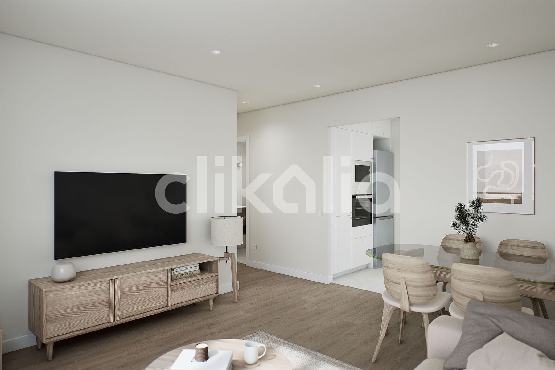 Sala d'estar de Pis en venda en  Barcelona Capital amb Aire condicionat, Calefacció i Terrassa