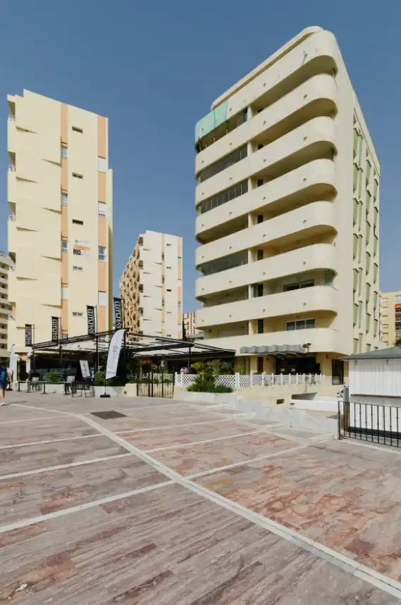Exterior view of Apartments for rent in Marbella  with Air Conditioner, Heating and Parquet flooring