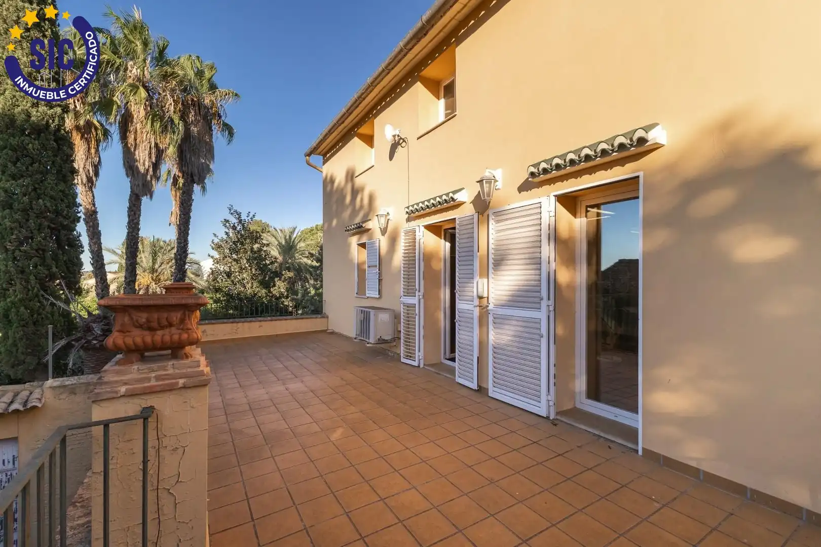 Terraza de Finca rústica en venta en Carcaixent con Aire acondicionado, Calefacción y Jardín privado