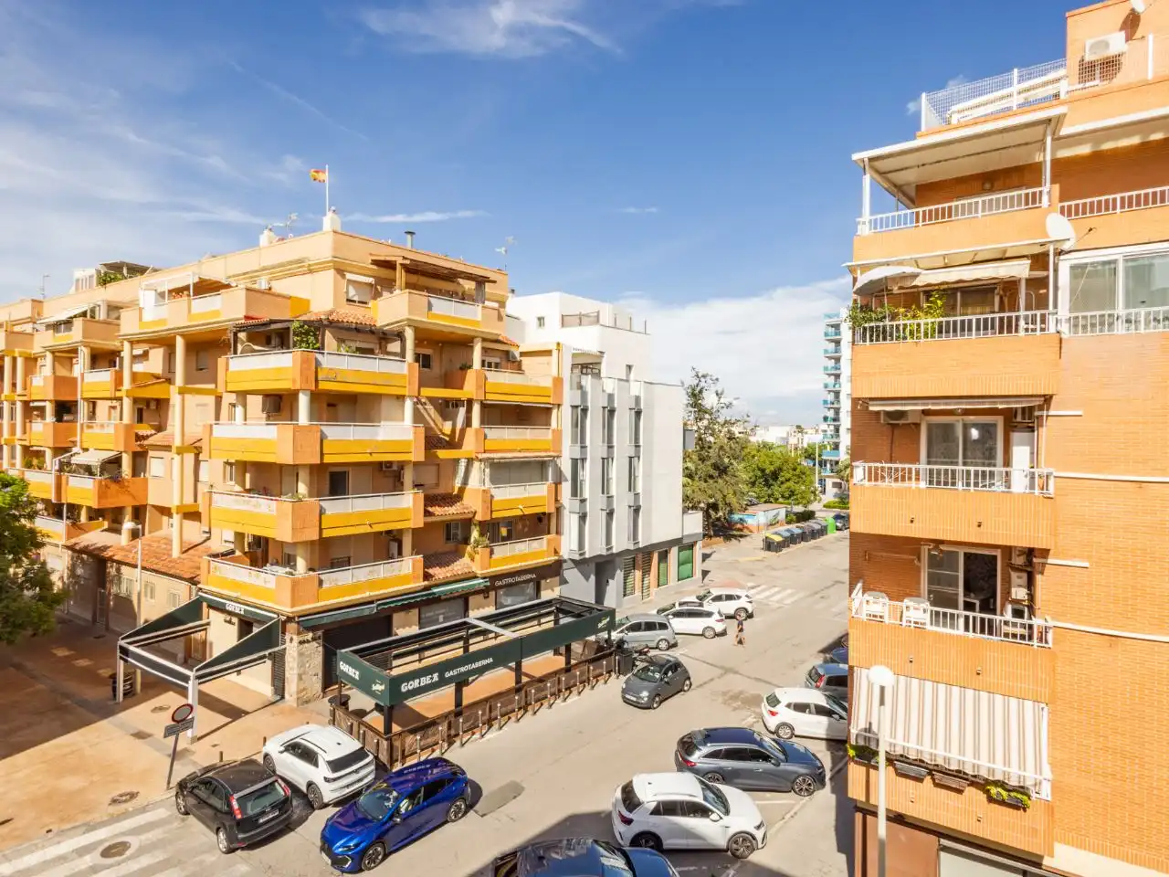 Vista exterior de Piso en venta en Sagunto / Sagunt con Terraza