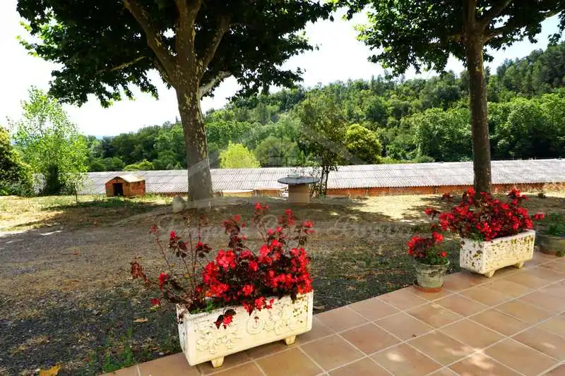 Jardí de Finca rústica en venda en Brunyola i Sant Martí Sapresa amb Calefacció, Jardí privat i Terrassa