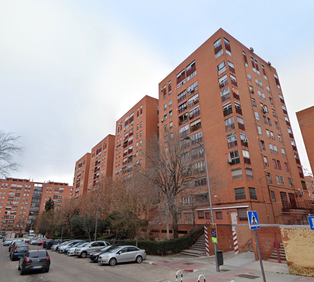 Exterior view of Flat for sale in  Madrid Capital  with Terrace