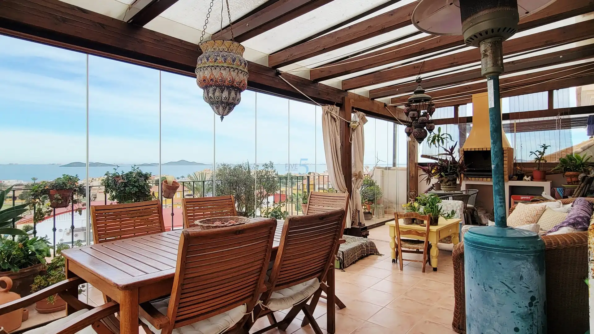 Terraza de Casa o chalet en venta en Cartagena con Aire acondicionado, Calefacción y Terraza
