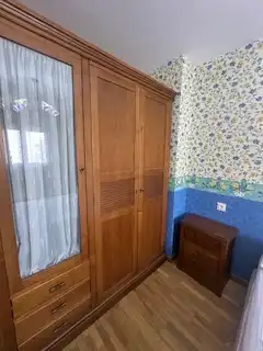 Schlafzimmer von Wohnung zur Miete in León Capital  mit Heizung, Parkett und Terrasse