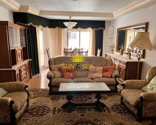 Living room of Apartment to rent in Elche / Elx  with Terrace, Furnished and Oven