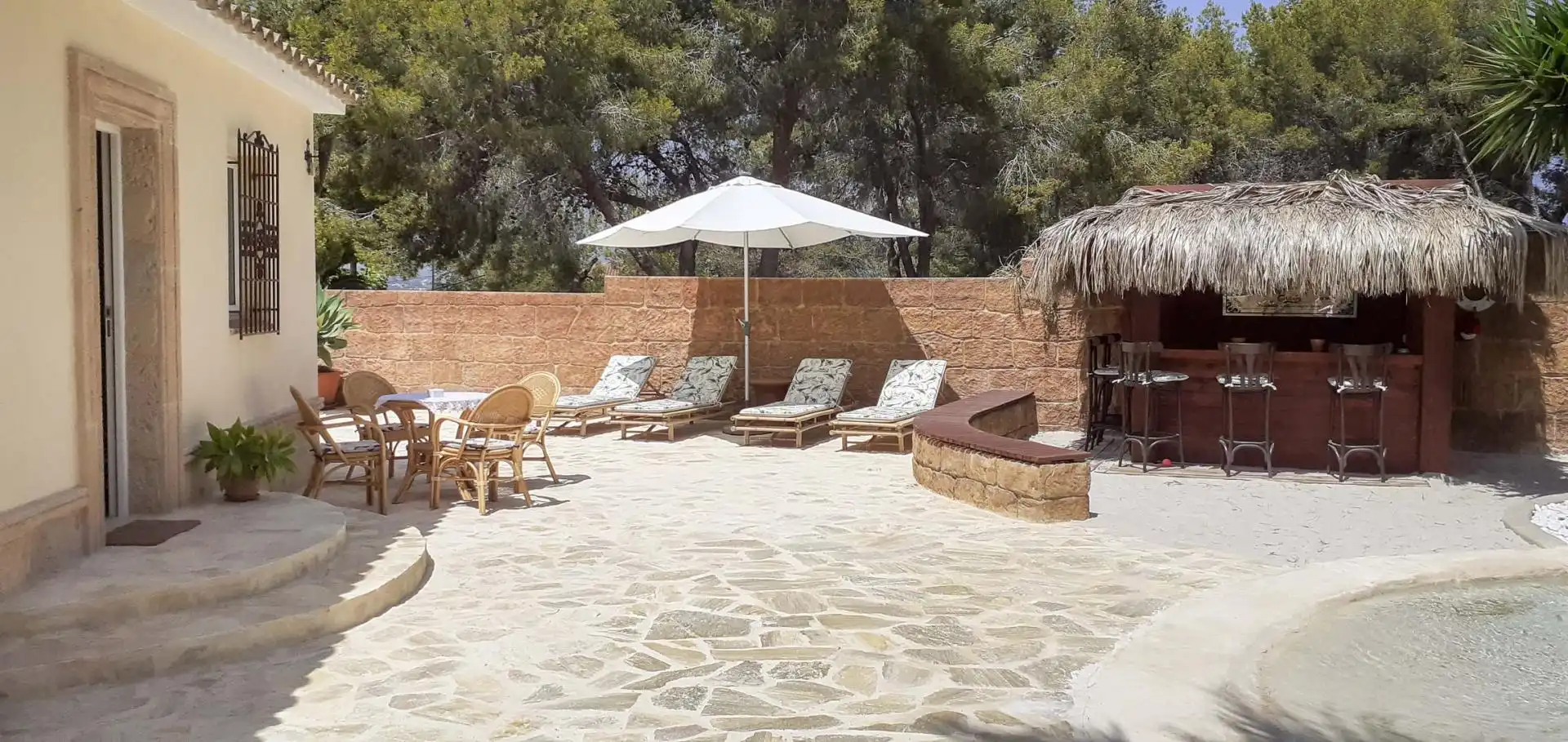 Terrasse von Haus oder Chalet zum Verkauf in L'Alfàs del Pi mit Klimaanlage, Privatgarten und Terrasse