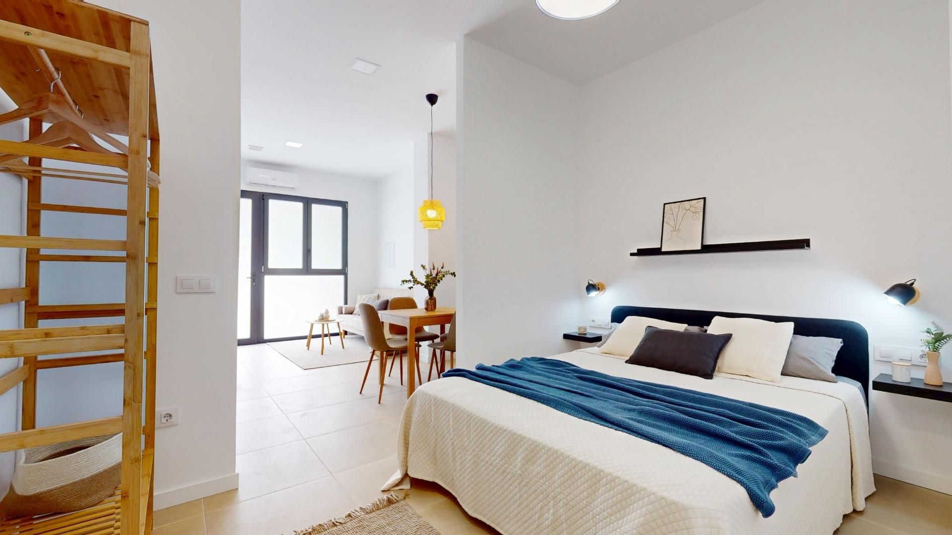 Bedroom of Premises for sale in  Valencia Capital  with Air Conditioner and Furnished