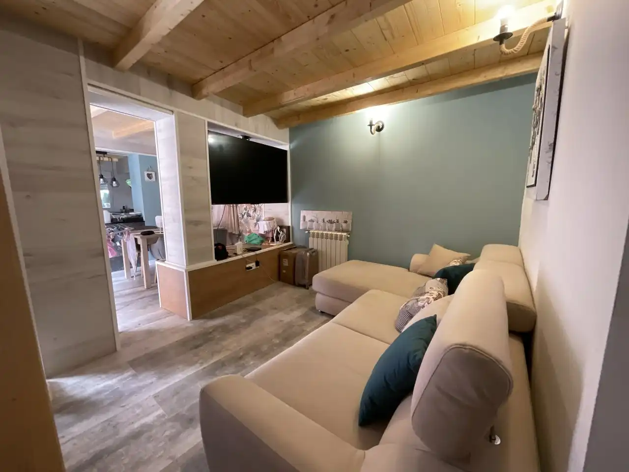 Sala de estar de Casa o chalet en venta en Cirueña con Calefacción, Jardín privado y Amueblado