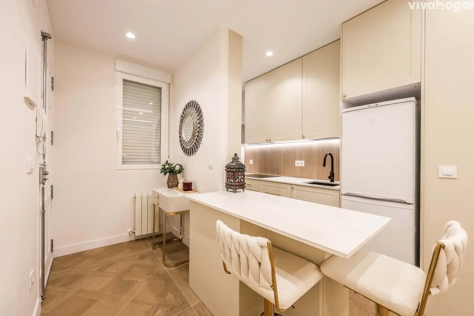 Kitchen of Flat for sale in Madrid  with Air Conditioner, Heating and Furnished