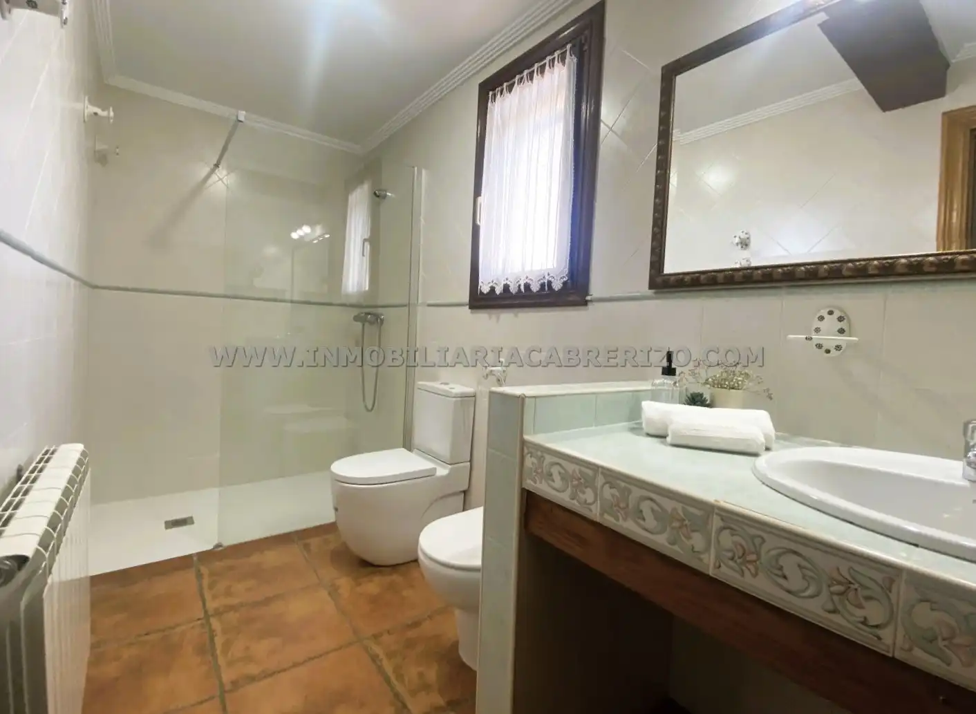 Baño de Casa o chalet en venta en Olóriz / Oloritz con Aire acondicionado, Calefacción y Jardín privado