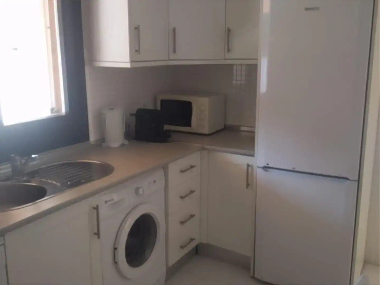Kitchen of Flat for rent in Conil de la Frontera  with Air Conditioner, Private garden and Swimming Pool