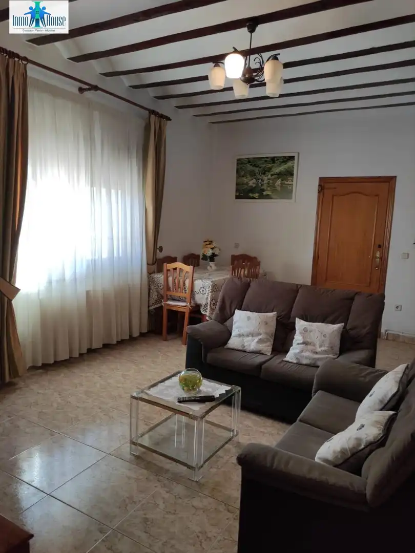 Sala de estar de Casa o chalet en venta en Valdeganga con Calefacción, Terraza y Trastero