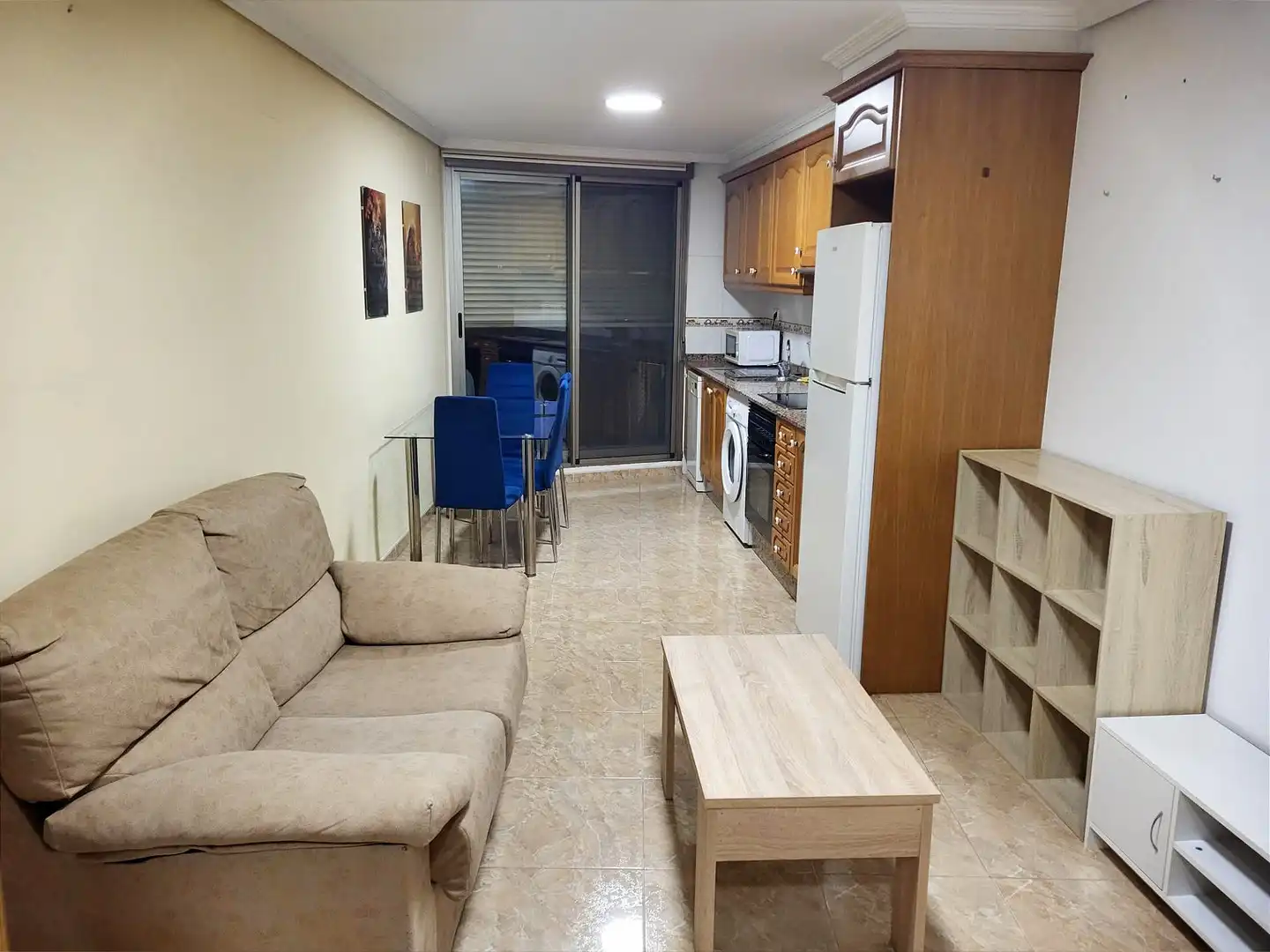 Living room of Flat for sale in Vall d'Alba  with Terrace, Storage room and Furnished