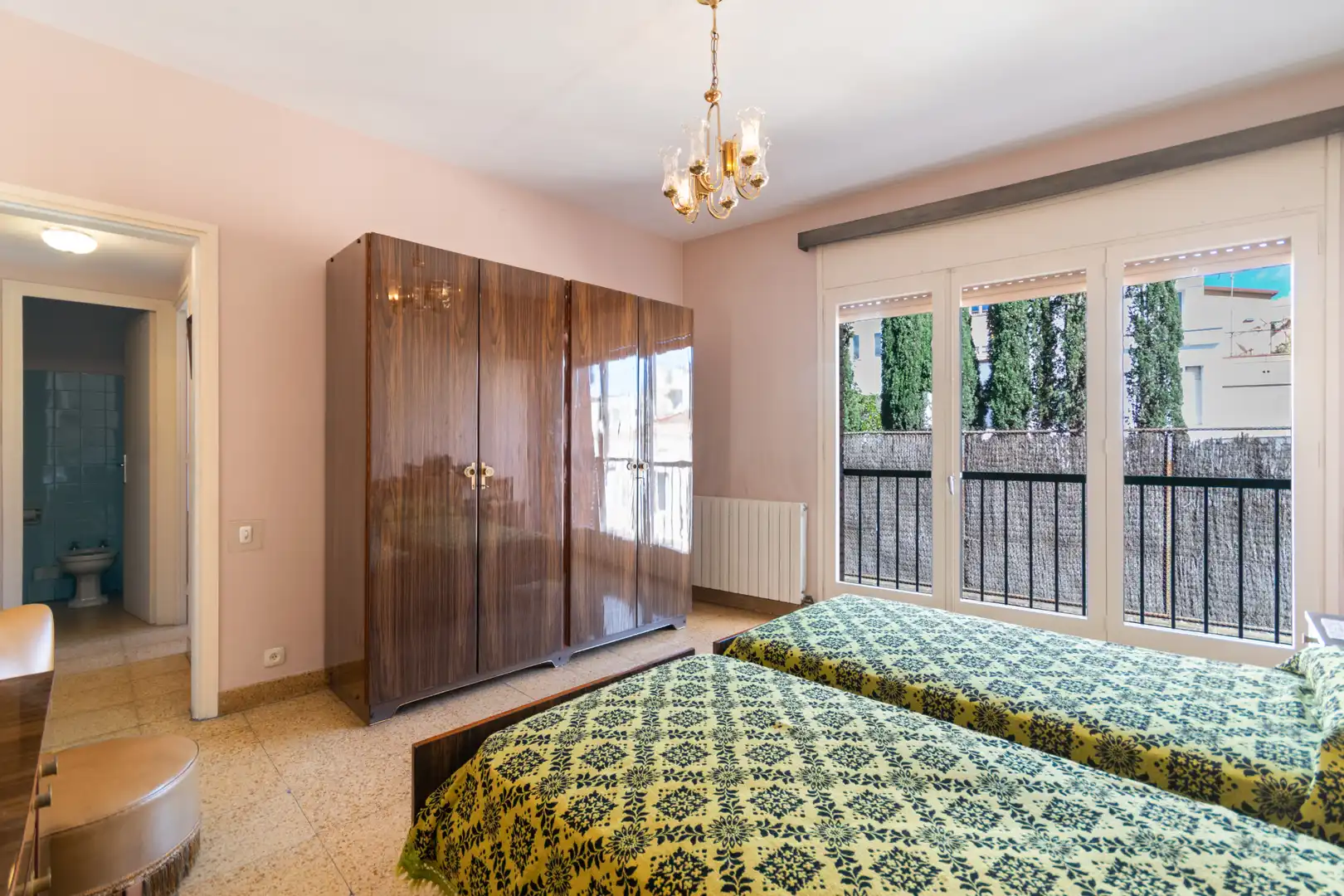 Bedroom of Flat for sale in Barcelona  with Heating, Terrace and Balcony