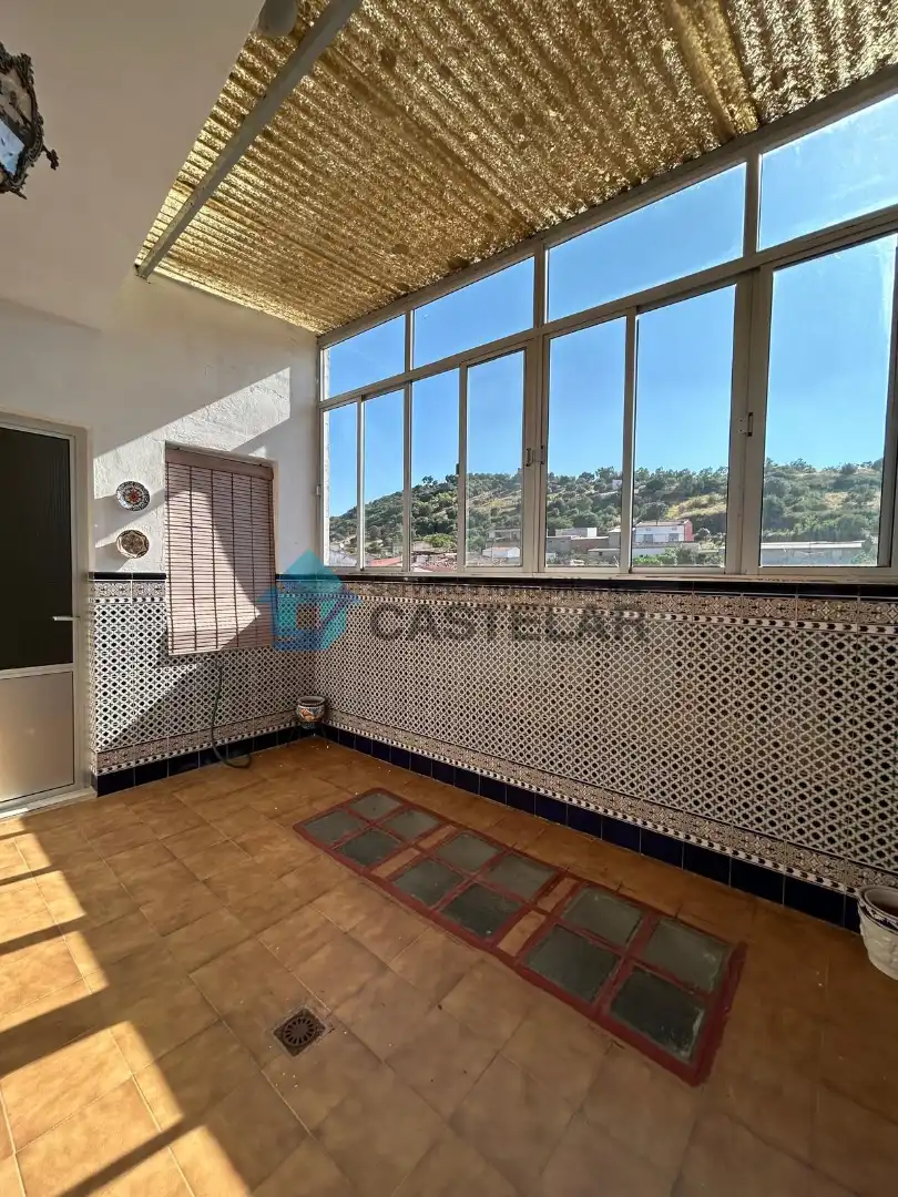Vista exterior de Casa adosada en venta en Salvaleón con Amueblado