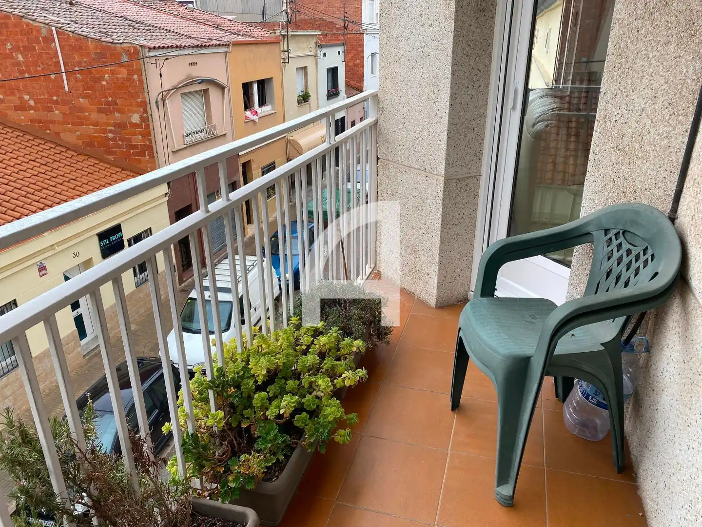 Balcony of Flat for sale in Terrassa  with Air Conditioner, Heating and Terrace
