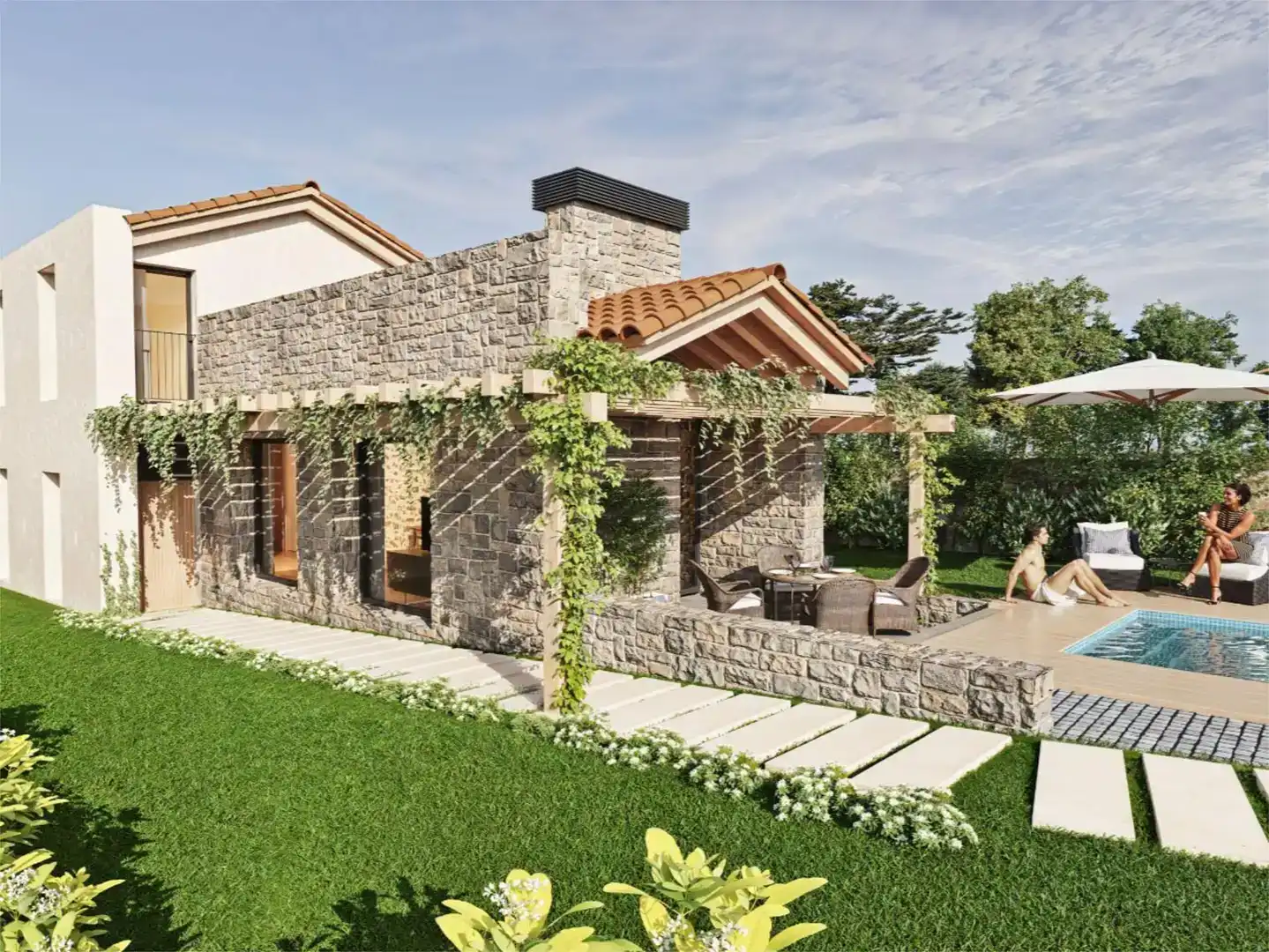 Terraza de Casa o chalet en venta en Colunga, Asturias