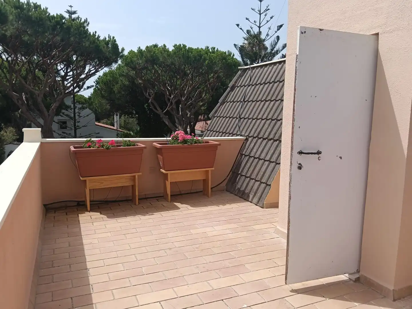 Terrassa de Casa o xalet en venda en Conil de la Frontera amb Aire condicionat, Jardí privat i Terrassa