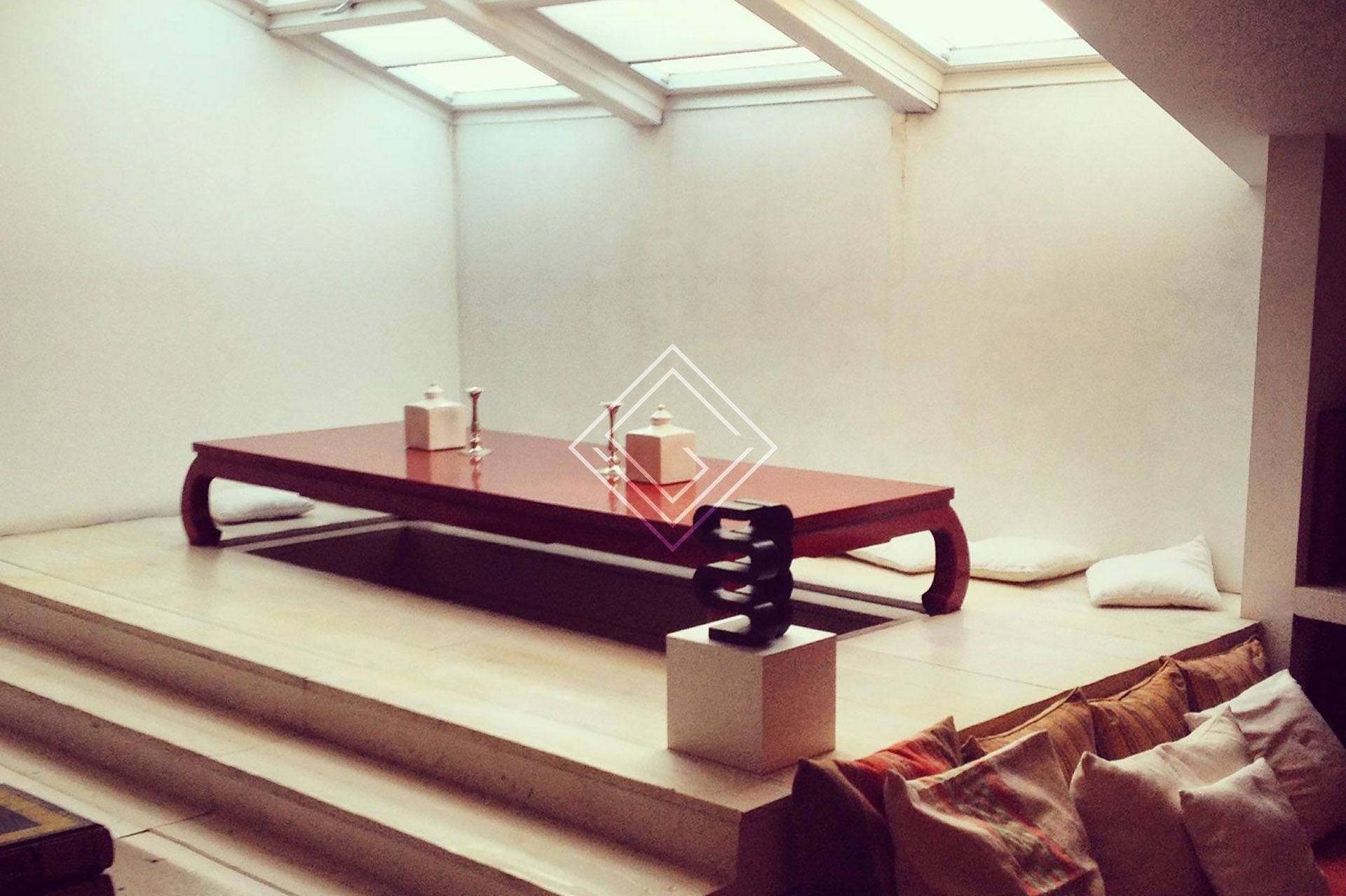 Dining room of Attic for sale in  Madrid Capital