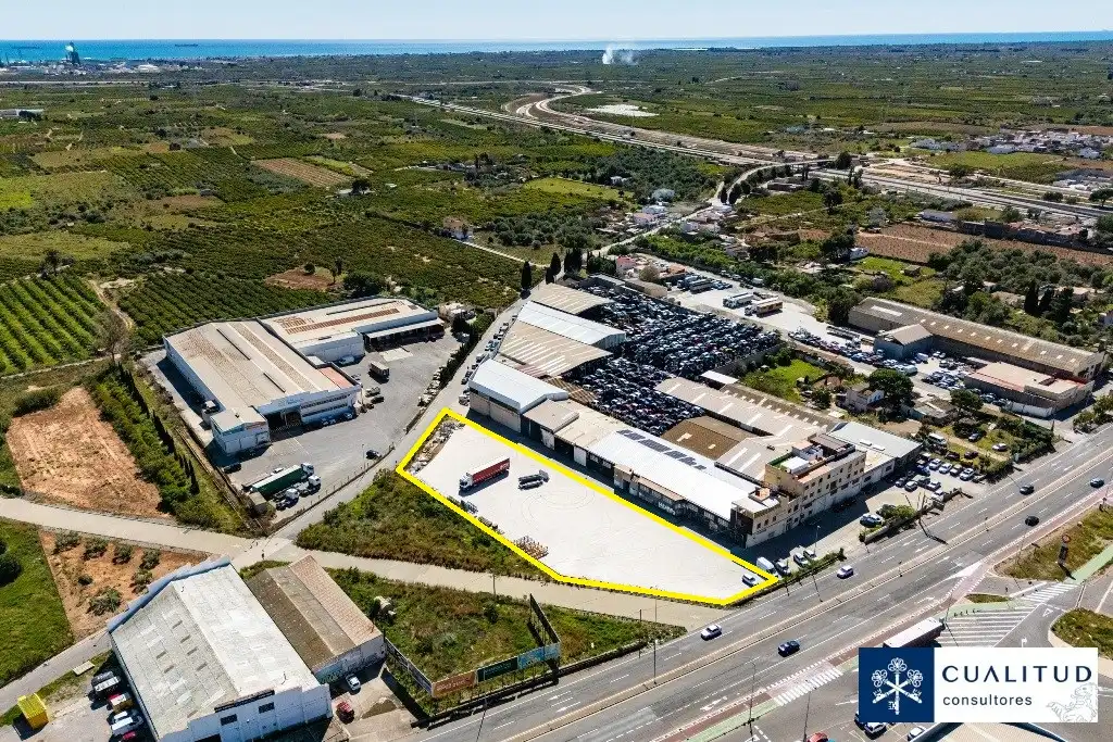 Außenansicht von Fabrik Grundstücke zur Miete in Castellón de la Plana / Castelló de la Plana