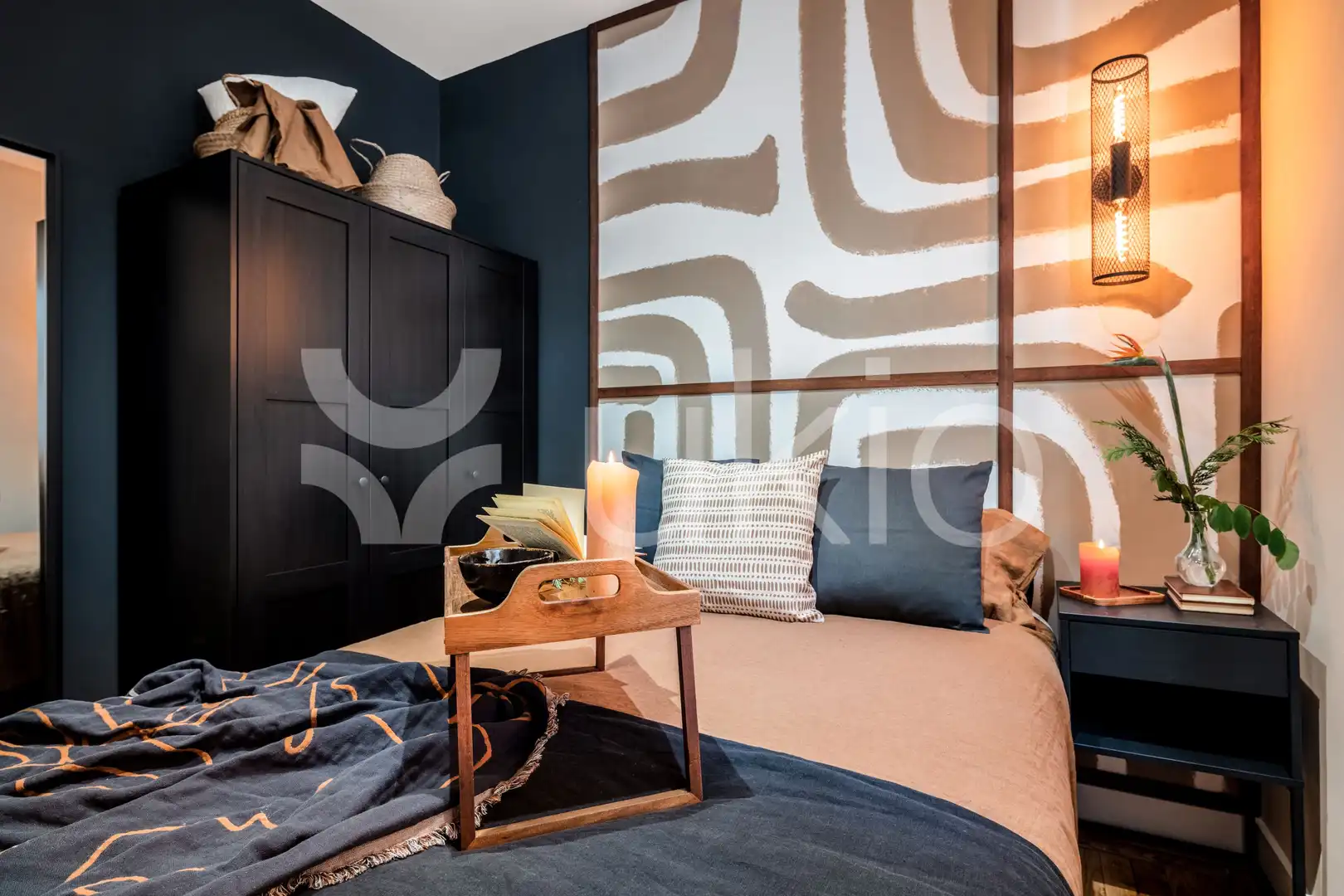 Bedroom of Apartments for rent in Madrid  with Air Conditioner, Heating and Furnished