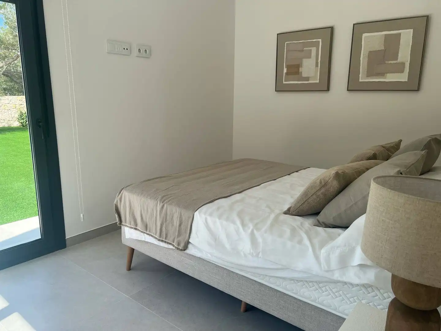 Bedroom of Detached homes for sale in Pilar de la Horadada  with Air Conditioner, Private garden and Terrace