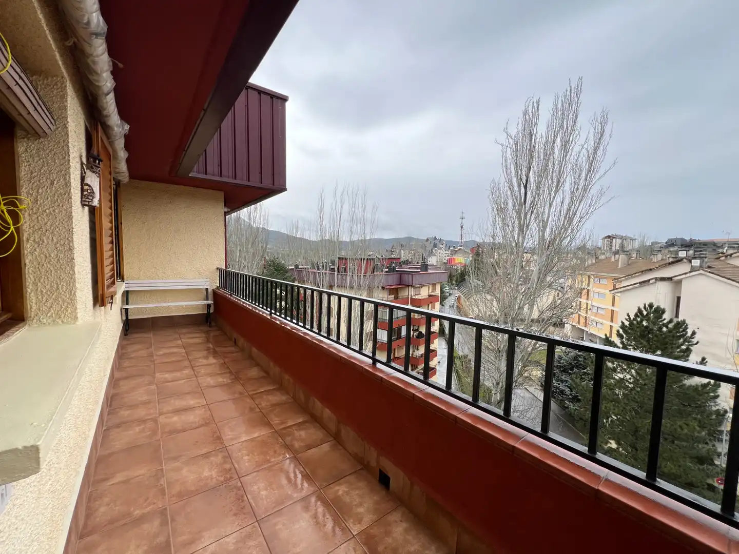 Balcony of Attic for sale in Jaca  with Terrace and Community pool