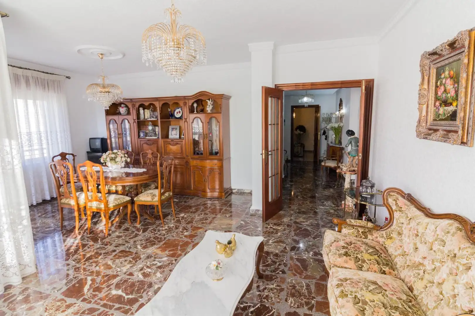 Sala de estar de Casa o chalet en venta en Cox con Terraza, Trastero y Balcón