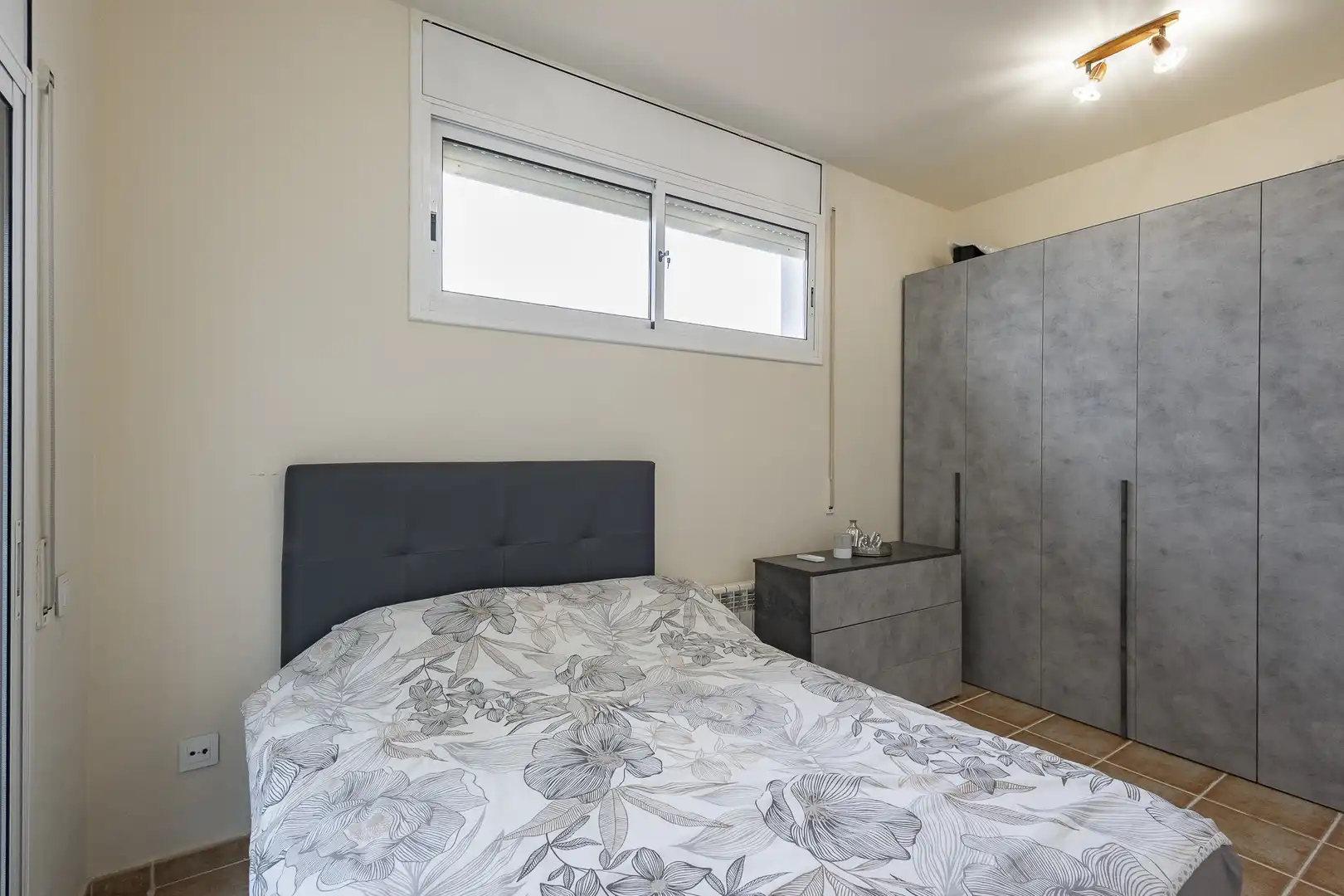 Schlafzimmer von Haus oder Chalet zur Miete in Sitges mit Klimaanlage, Heizung und Privatgarten