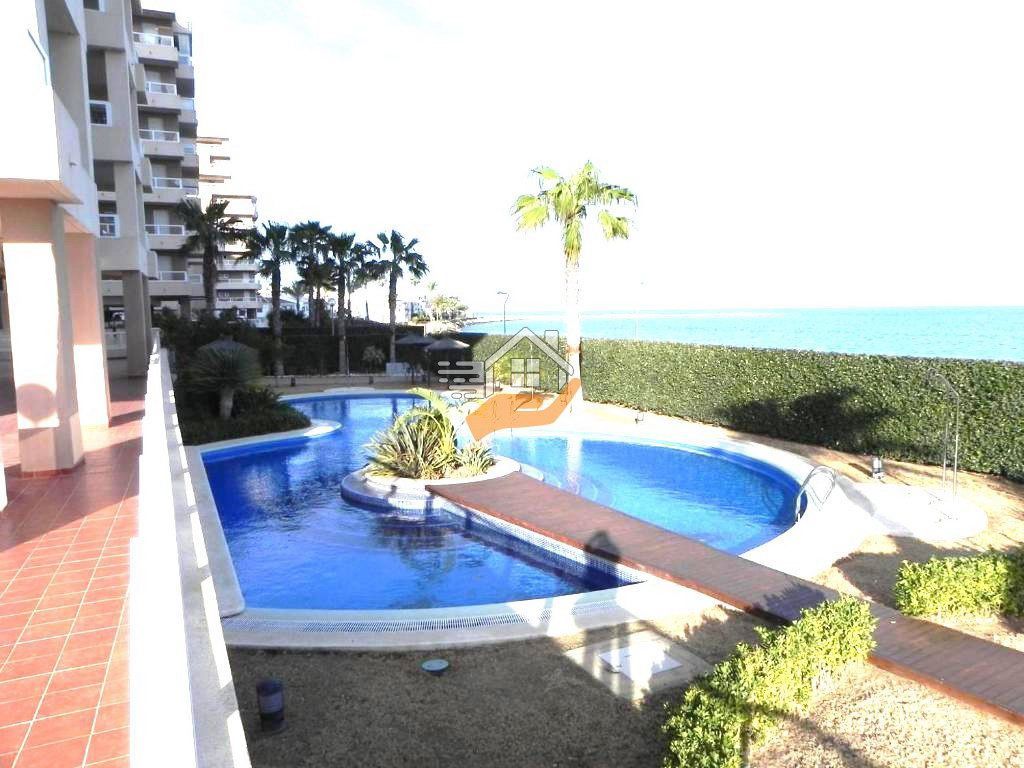 Swimming pool of Flat for sale in La Manga del Mar Menor  with Air Conditioner, Balcony and Community pool