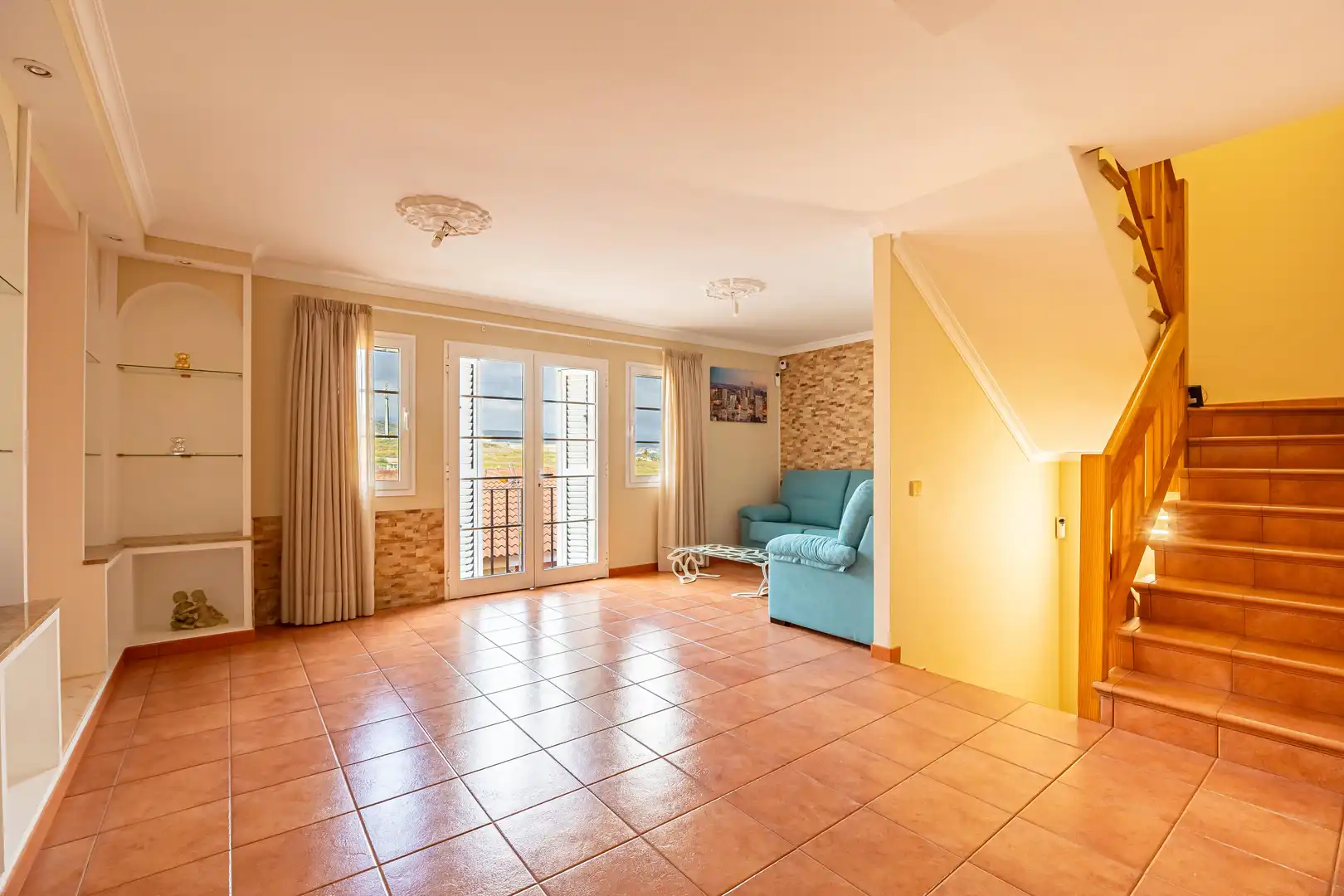 Sala de estar de Casa o chalet en venta en Las Palmas de Gran Canaria con Aire acondicionado, Terraza y Trastero