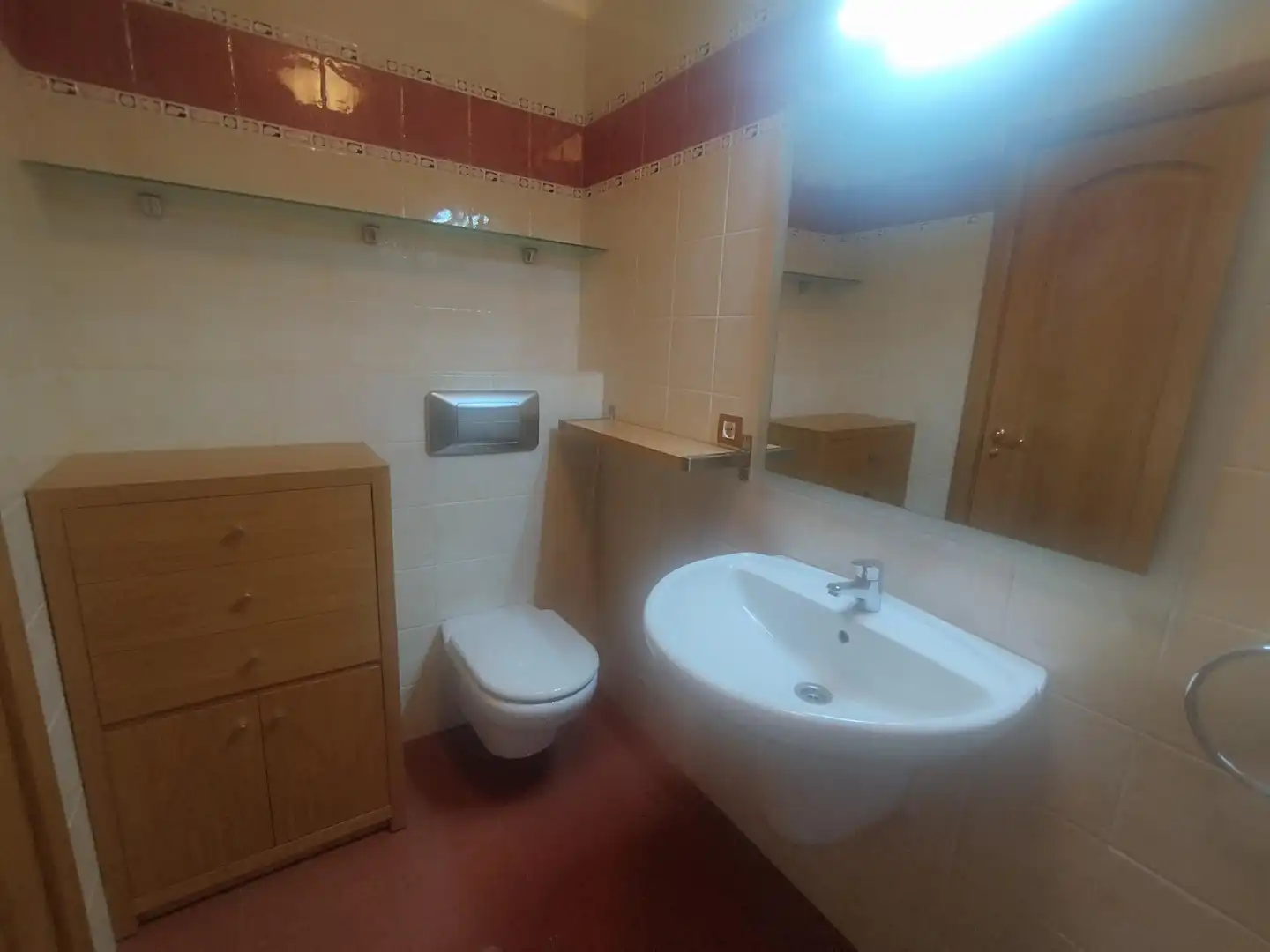 Bany de Apartament de lloguer en Lugo amb Calefacció, Terrassa i Traster